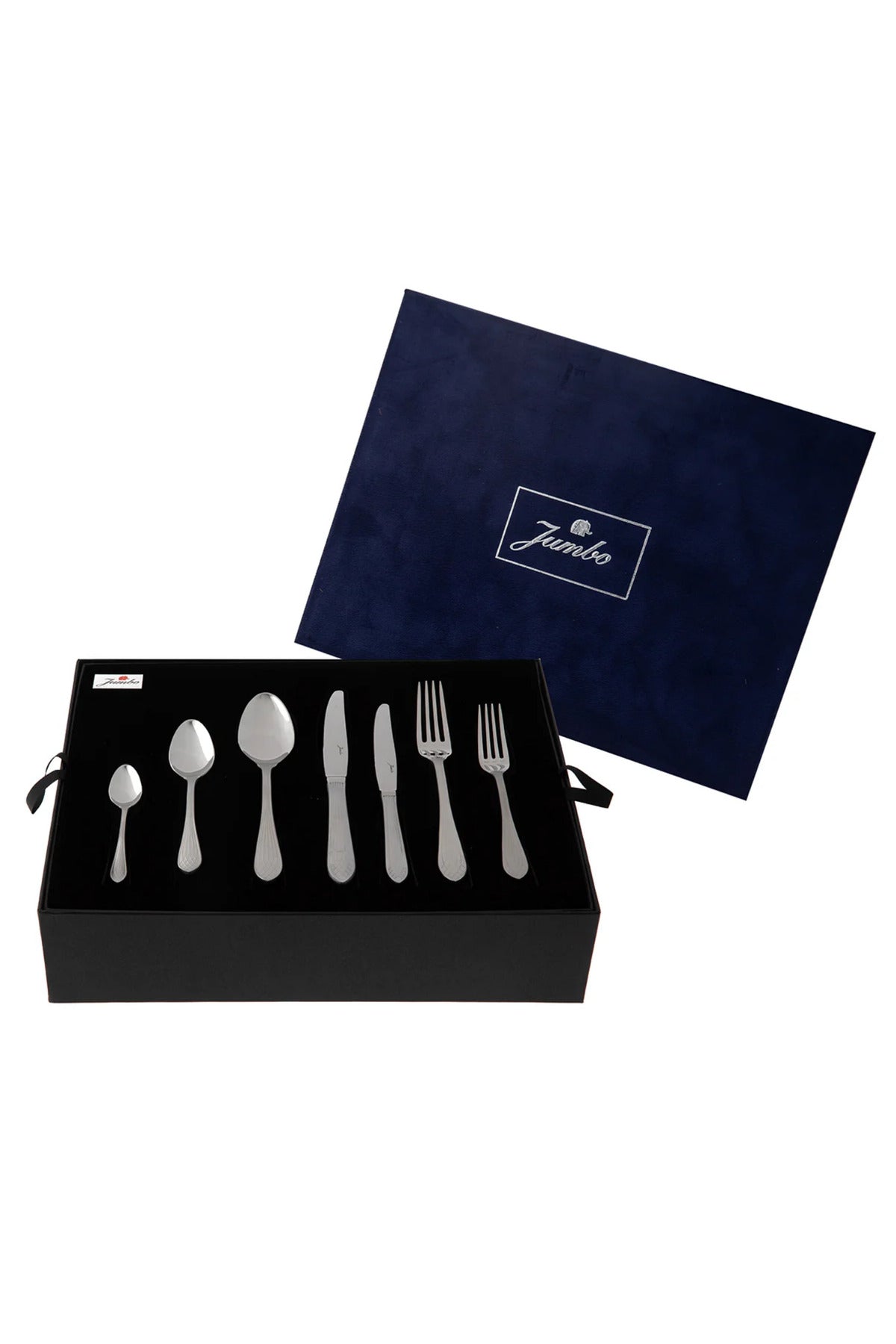 Jumbo 4100 mat 12 Place Setting 84 Piece Flatware Set - MALLTURK