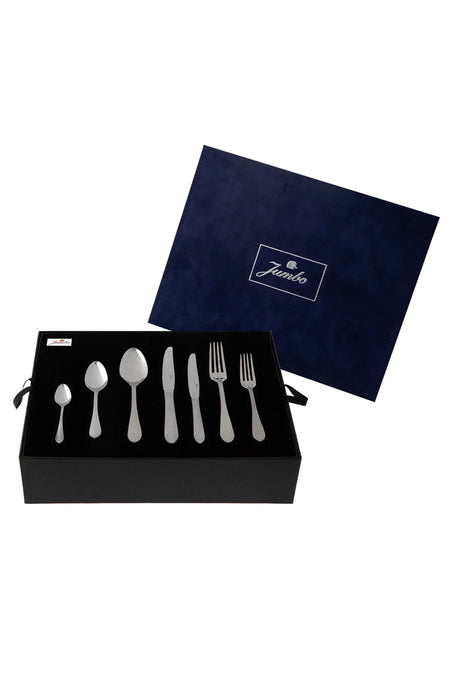 Jumbo 4100 mat 12 Place Setting 84 Piece Flatware Set - MALLTURK