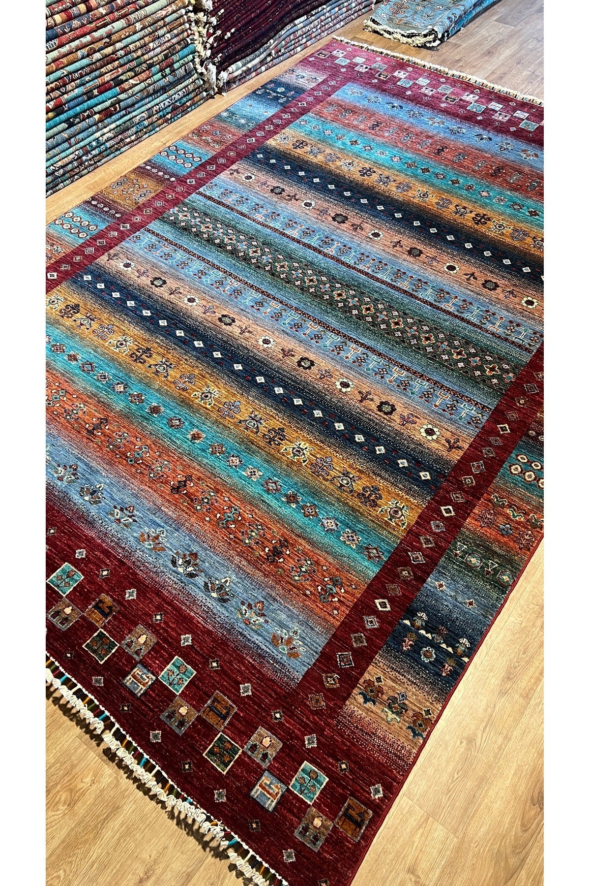 Turkmen Rug El DokumaAfghan Rug