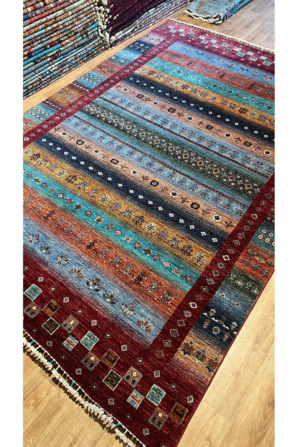 Turkmen Rug El DokumaAfghan Rug