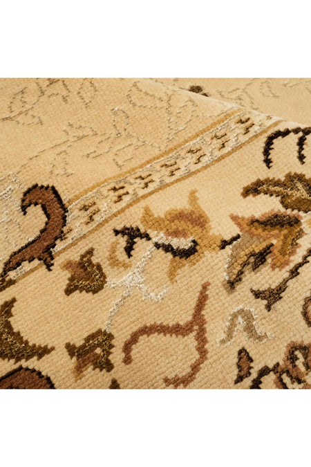 Halicizade Sultan Serisi Cicek Pattern Hand-Woven Rug - MALLTURK