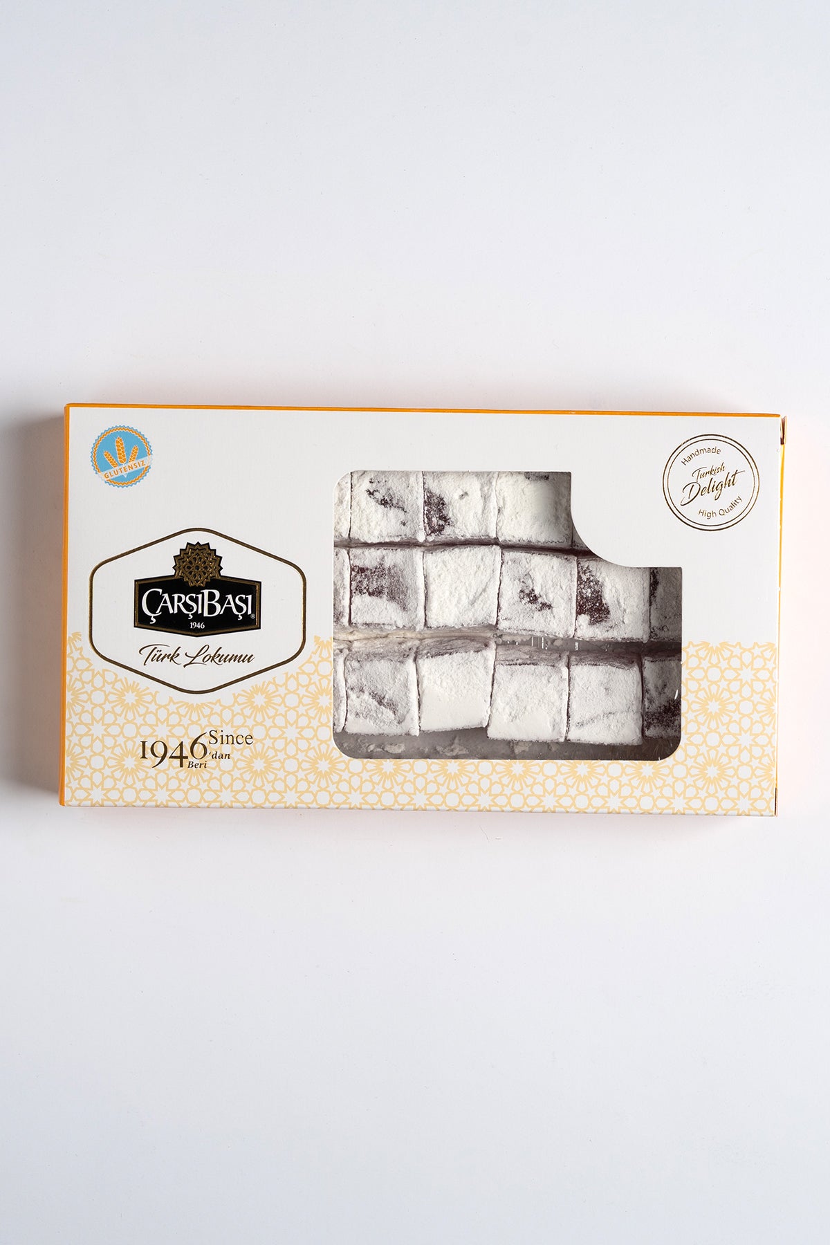 carsibasi Gluten Free Rose Flavored Turkish Delight 500 g - MALLTURK
