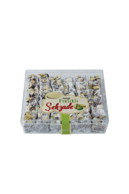 Tugba Kuruyemis bol Pistachio Double Roasted sehzade Turkish Delight 200 g - MALLTURK