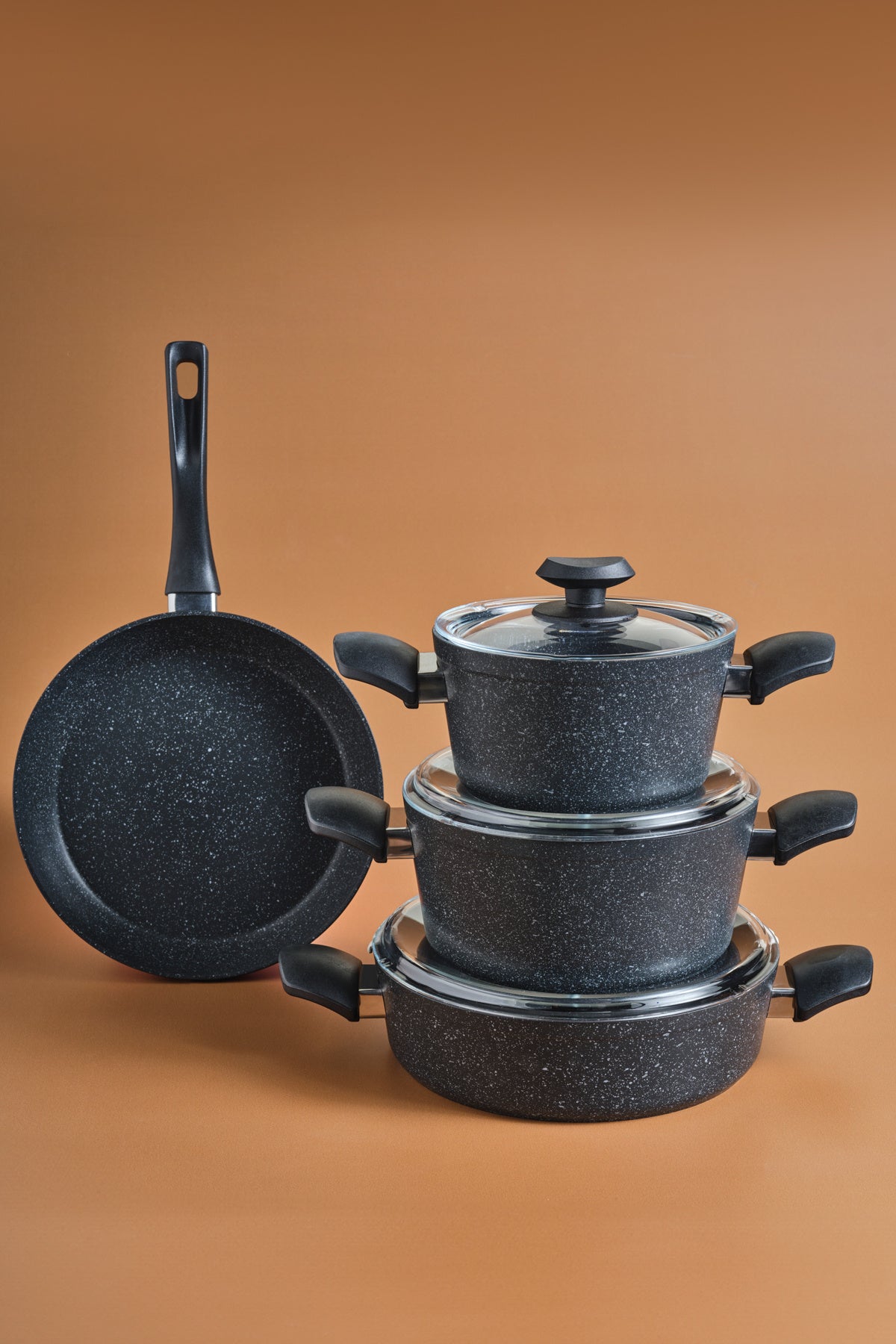 Karaca Defne Biogranit V2 7 Piece Cookware Set - MALLTURK
