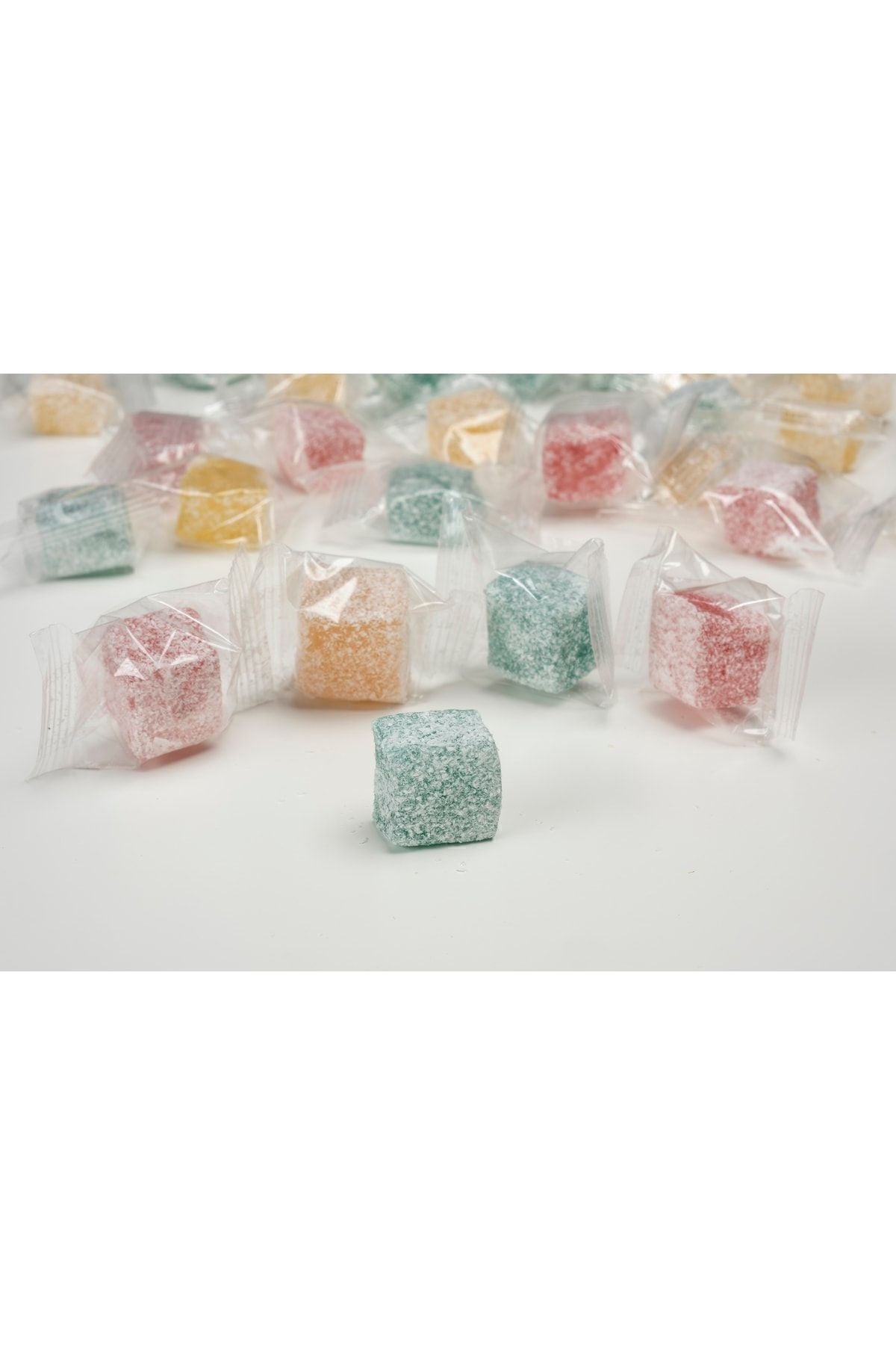 HANEZAN Assorted Fruit Flavored Turkish Delight 250gr tek tek paketli - MALLTURK