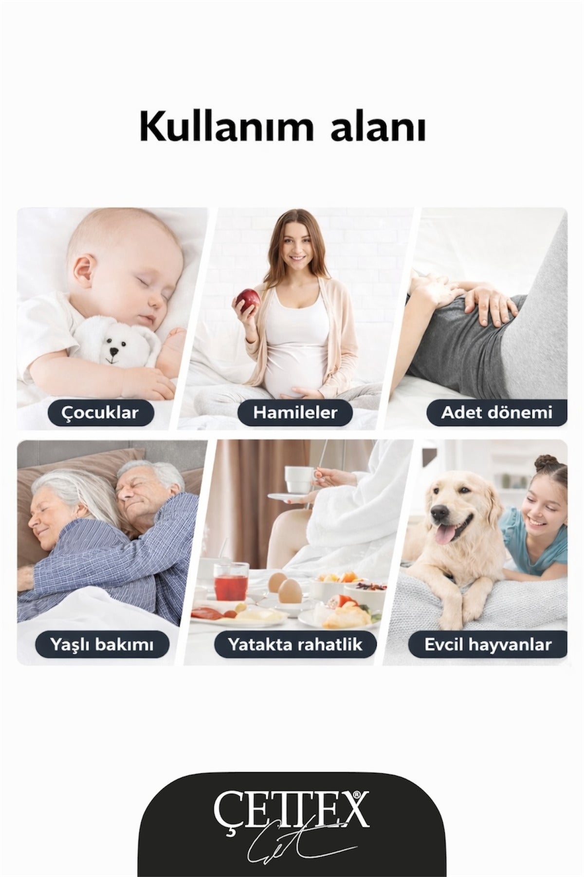 CETTEX BABY Waterproof Cotton Fitted Baby & Kids Mattress Protector - MALLTURK