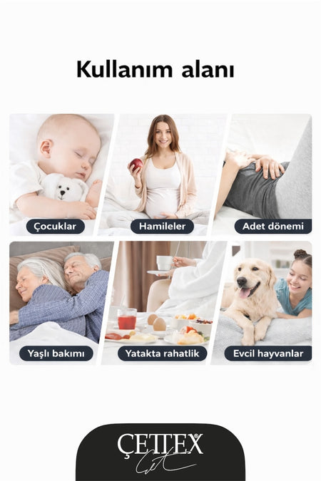 CETTEX BABY Waterproof Cotton Fitted Baby & Kids Mattress Protector - MALLTURK