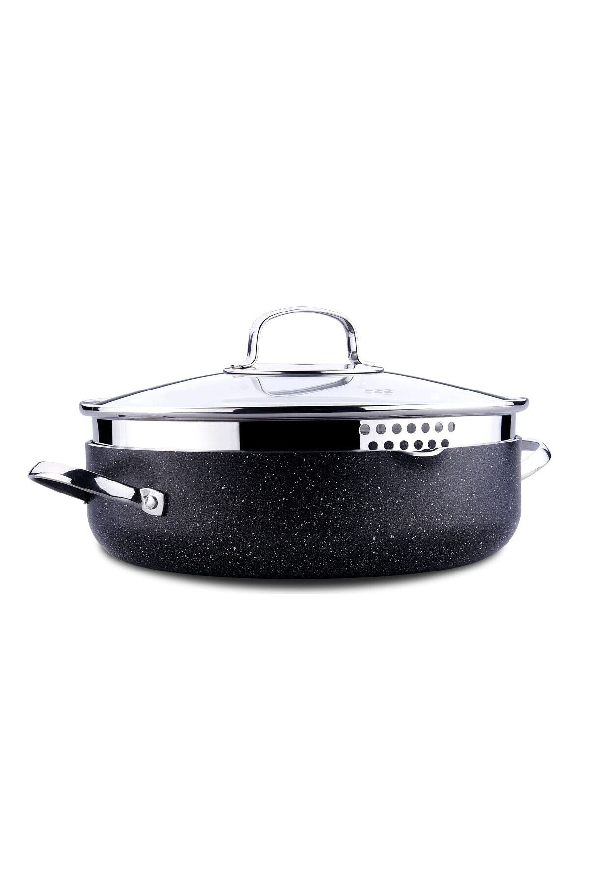 KORKMAZ Galaksi Shallow Pot