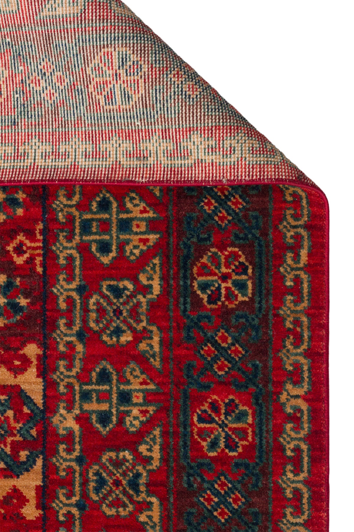 Cool Rug Mardin Red Anatolian Pattern Classic Dort Mevsim Soft Wool Hand-Woven Salon Living Room Rug