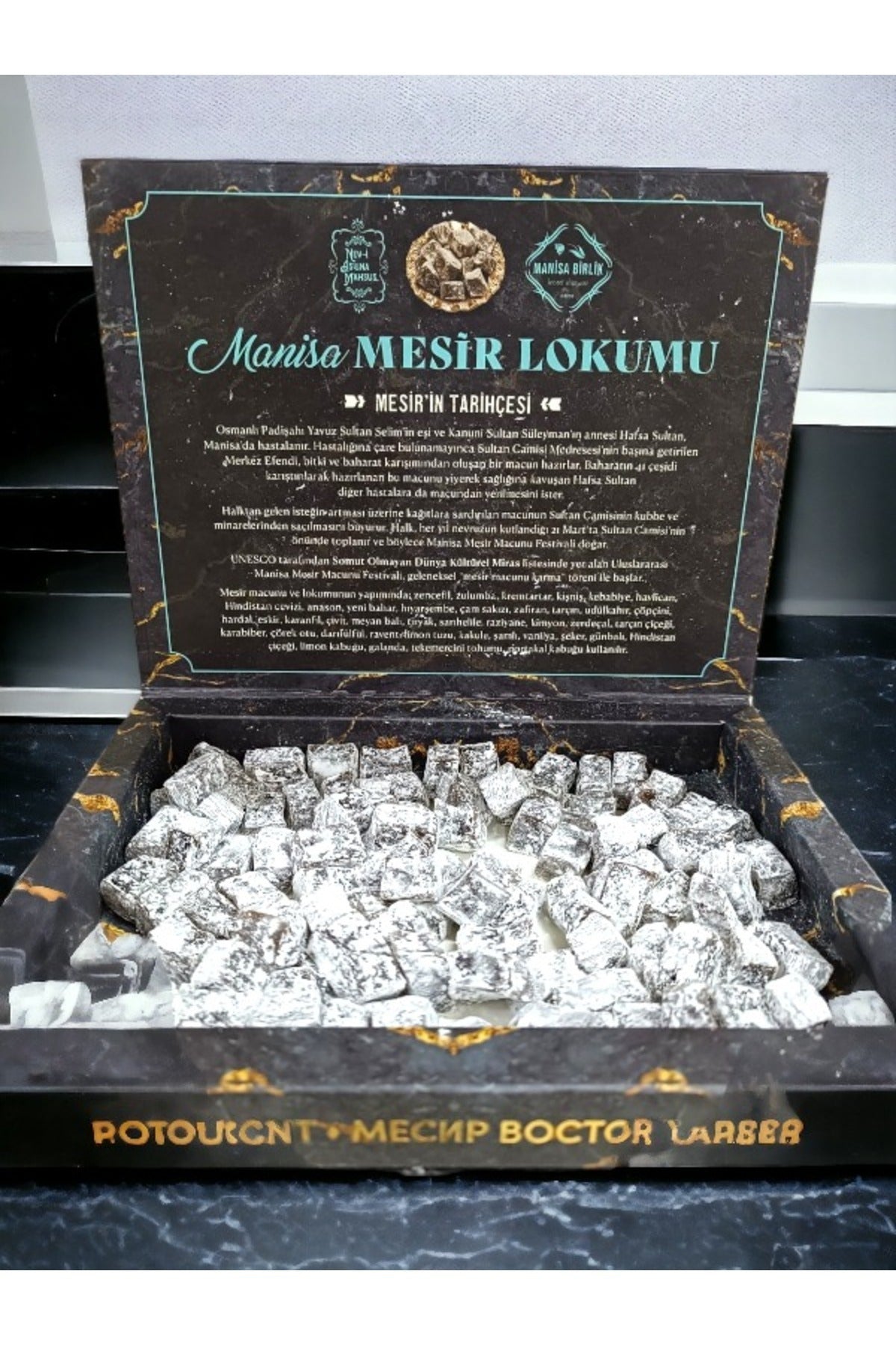 MANISA birlik manisa mesir Turkish Delight 300 g - MALLTURK