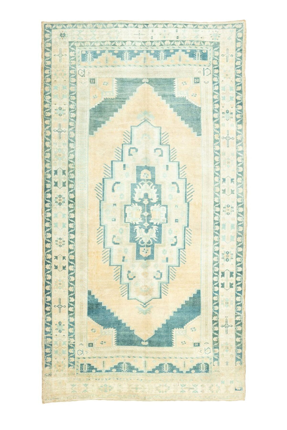 Soho Antiq Servi Ethnic Pattern Hand-Woven Wool Rug 178x337 cm - MALLTURK
