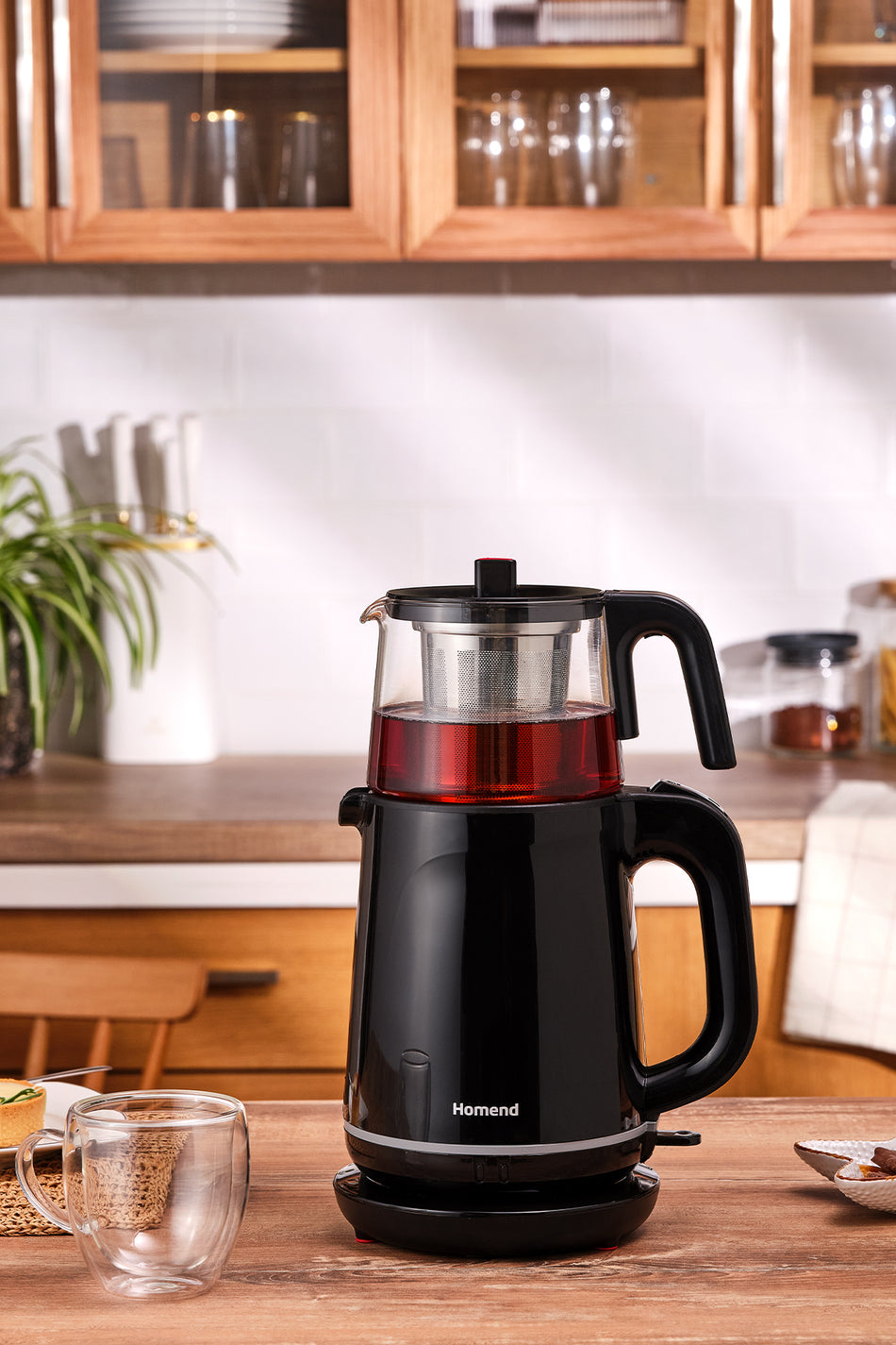 HOMEND Royaltea 1744h Tea Maker Black - MALLTURK