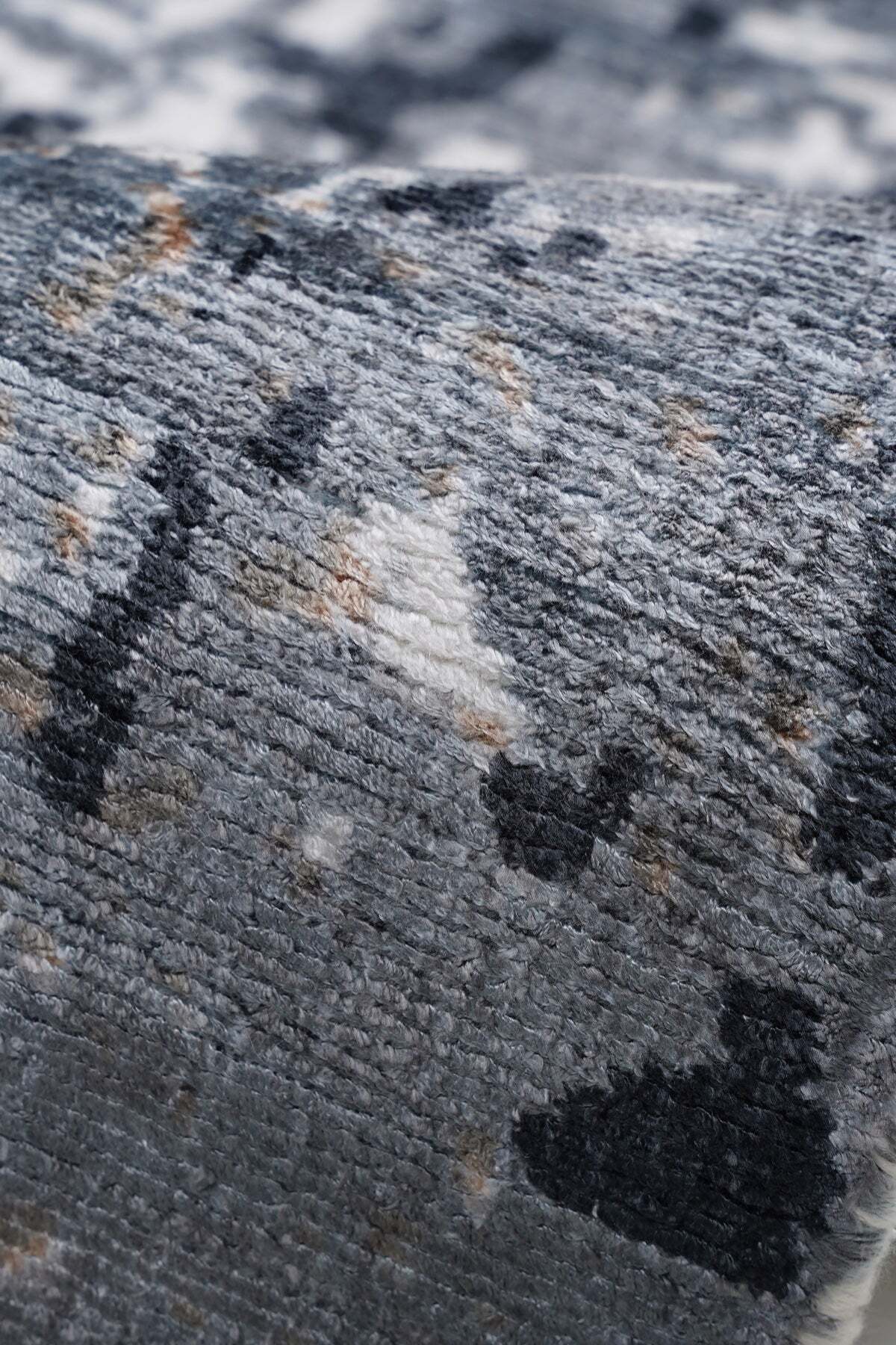 Naar Erase KC 307 Beige Modern Handwoven Bamboo Living Room Rug - MALLTURK