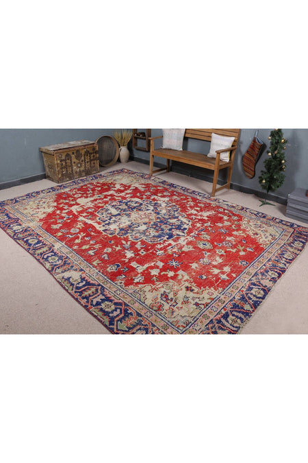Kayra Export Hand-Woven Rug, Turkish Rug, Zemin Rug, 245x324 Cm , Anatolian Rug,