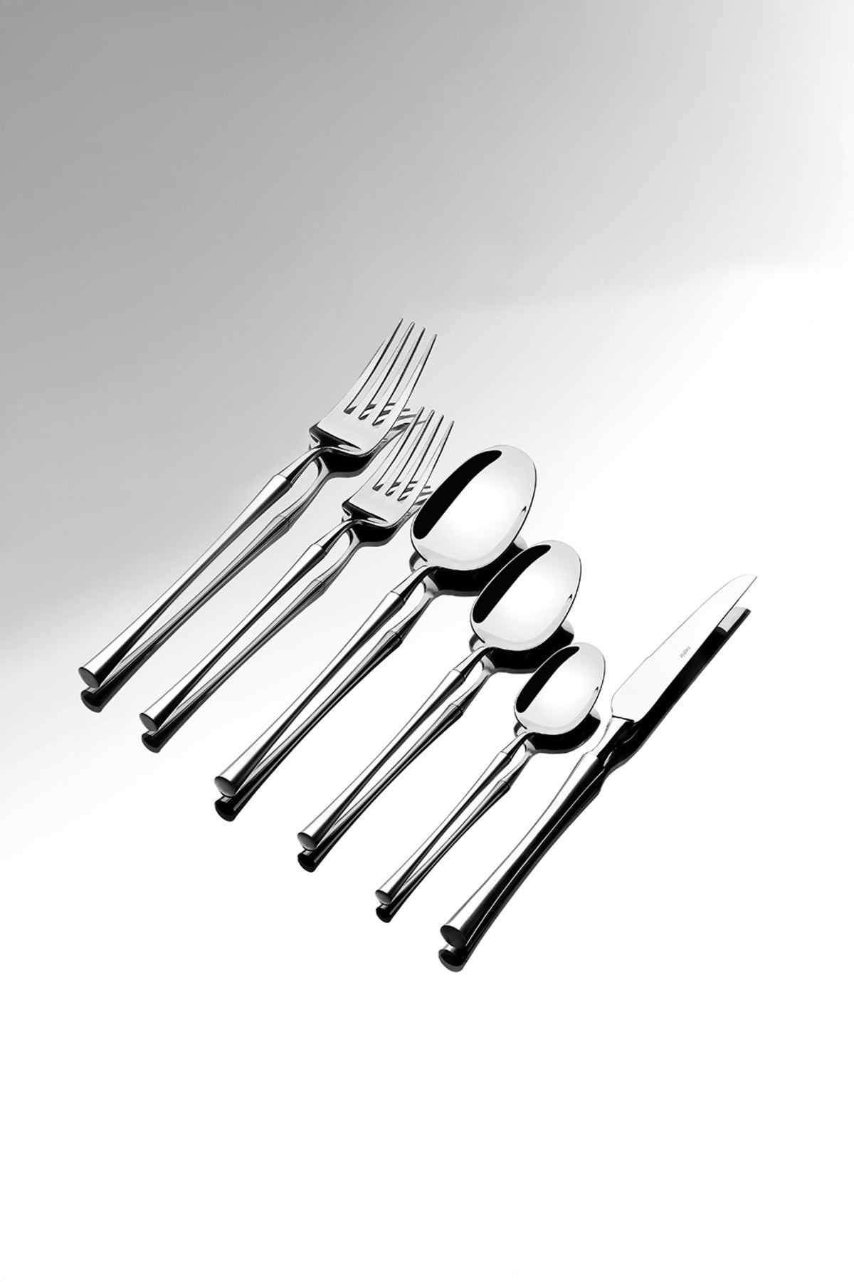 Nehir marbella Plain 6 Place Setting 36 Piece Boxed Flatware Set - MALLTURK
