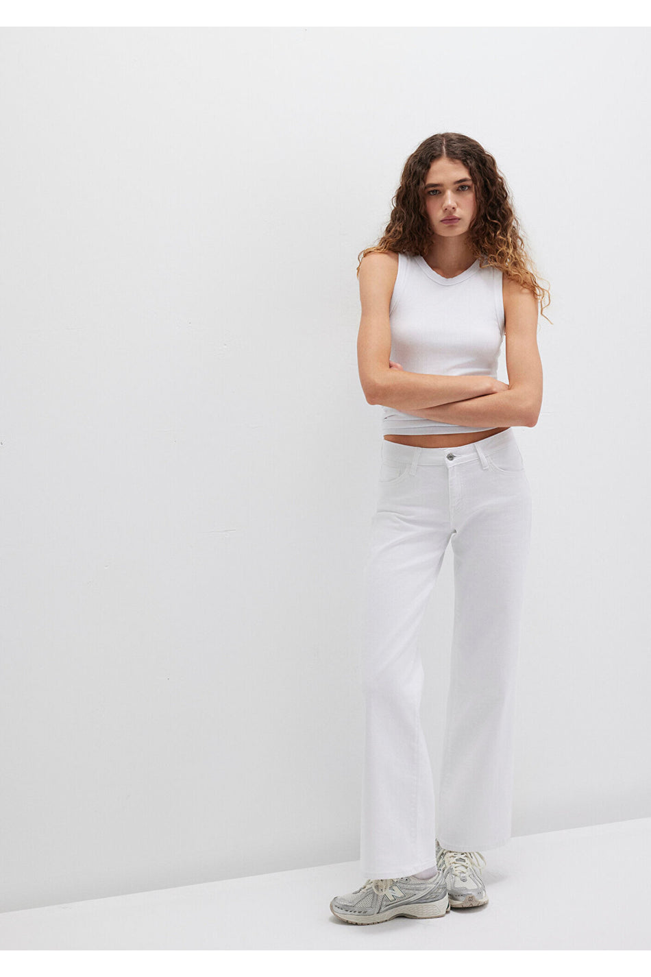 Mavi Deli Dolu Everyday White Jeans 1010485183 - MALLTURK