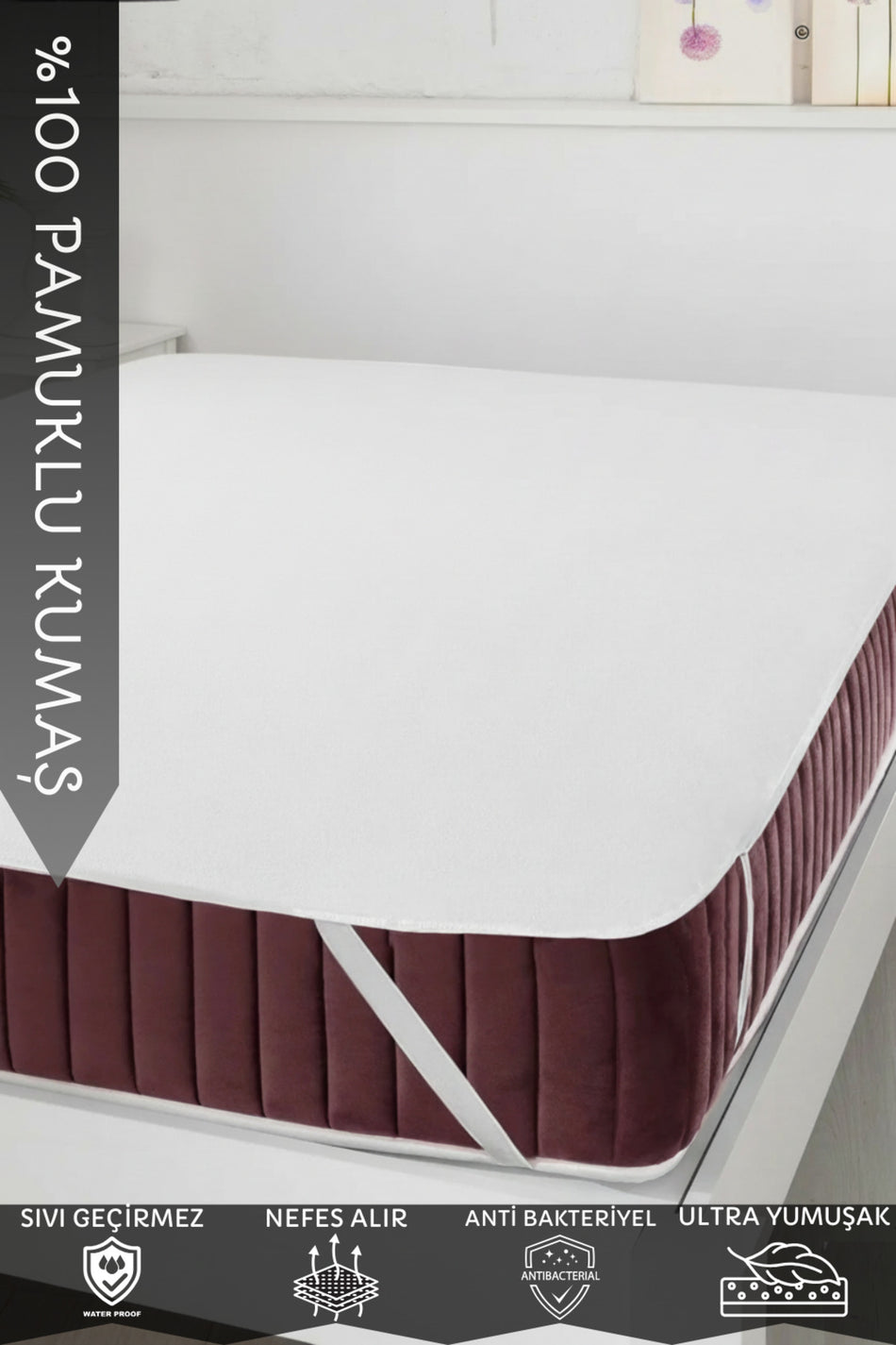 Buy & Albenimm Waterproof Cotton Fitted Baby & Kids Mattress Protector - MALLTURK