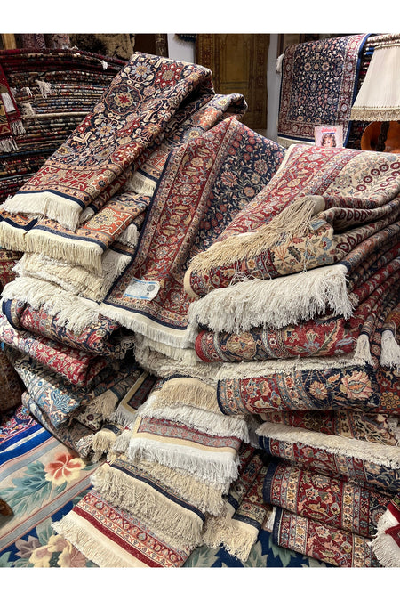 RD RAMAZAN DAG Hand Rug Art Hand-Woven Yerli Hereke Rug Premium Quality Magnificent Eserler - MALLTURK