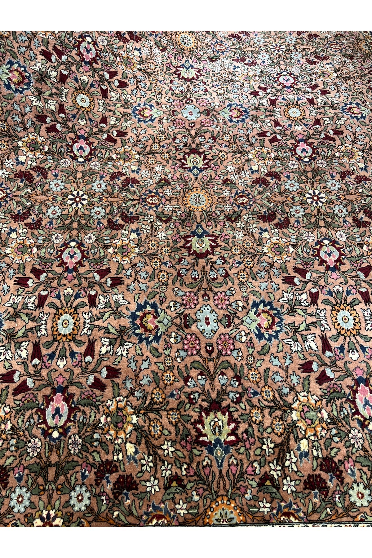 RD RAMAZAN DAG Hand Rug Art Hand-Woven Hereke Rug Lalezar Design Premium Quality Size 240x196 - MALLTURK