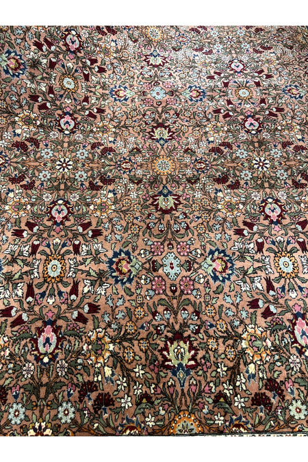 RD RAMAZAN DAG Hand Rug Art Hand-Woven Hereke Rug Lalezar Design Premium Quality Size 240x196 - MALLTURK