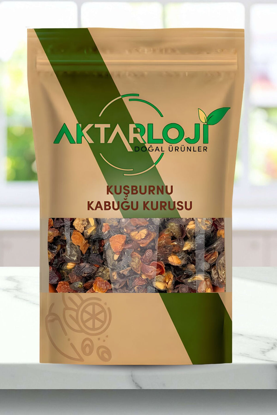 Aktarloji 250 Gr Dried Rosehip Peel - Additive-Free & Natural