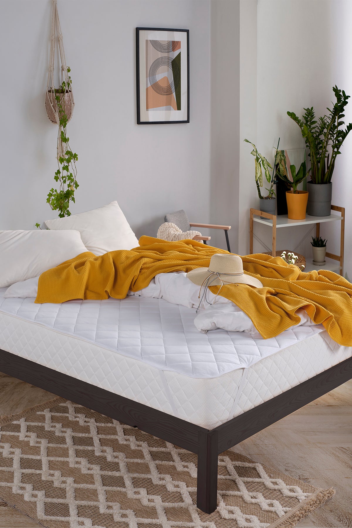 My Catherine Waterproof Cotton Quilted Baby & Kids Mattress Protector - MALLTURK