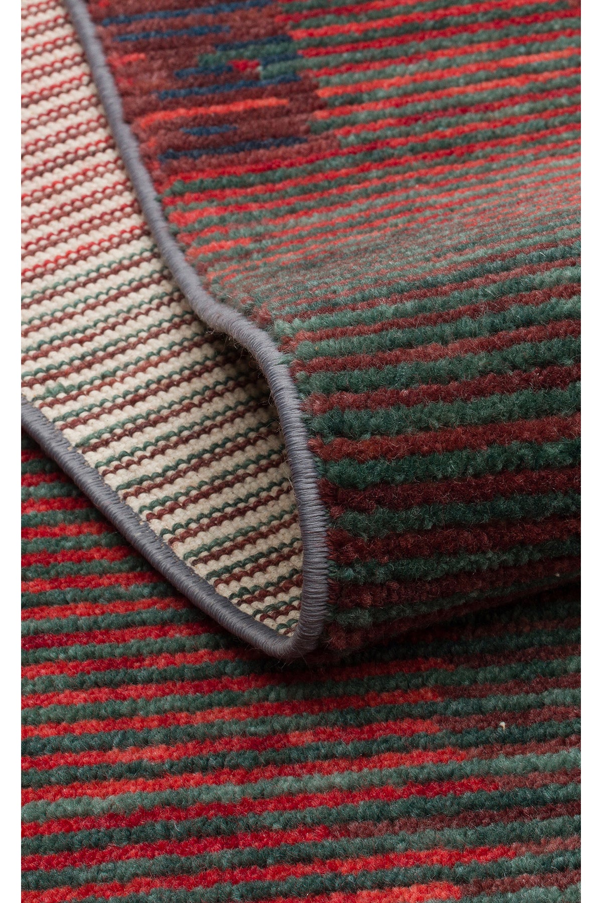 Eko Hali Otto Tt02 Berry Special Non-Shedding, Modern Black Loom Carpet Produced by Hand on Special Looms. - MALLTURK