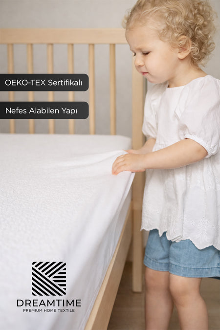 Dream Time Waterproof Cotton Baby & Kids Mattress Protector - MALLTURK