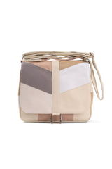 Fubileather Lässige Messenger-Tasche aus echtem Leder für Damen, mittlere Größe