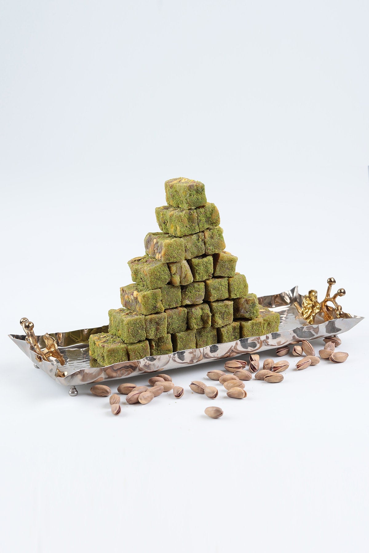 Fistikci yilmazer Pistachio Hunkar Style Turkish Delight saglikli Snack 500 g - MALLTURK