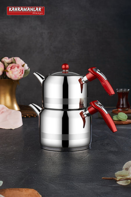 Kahramanlar Rain Mini Teapot Set - MALLTURK