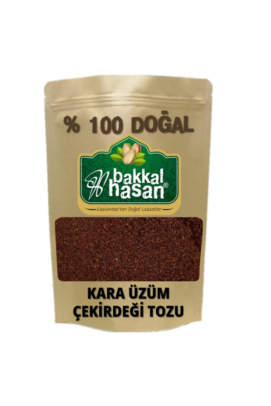Bakkal Hasan Schwarzes Traubenkernpulver 100 gr – Bakkal Hasan