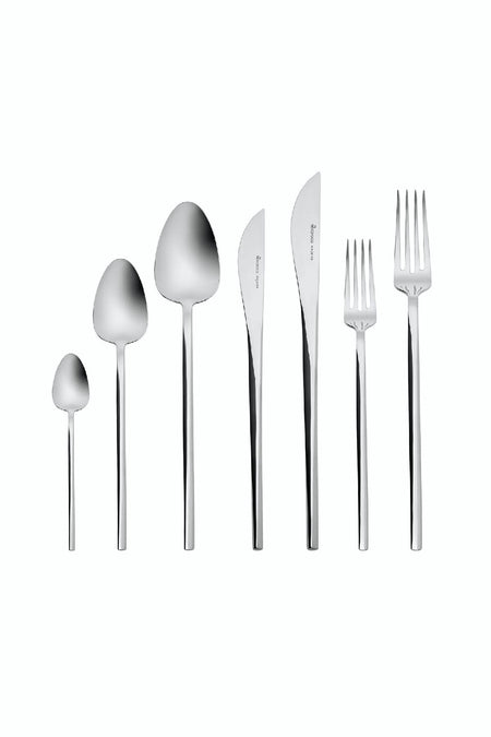 Karaca vibe elegance 84 Piece 12 Place Setting Flatware Set Boxed - MALLTURK