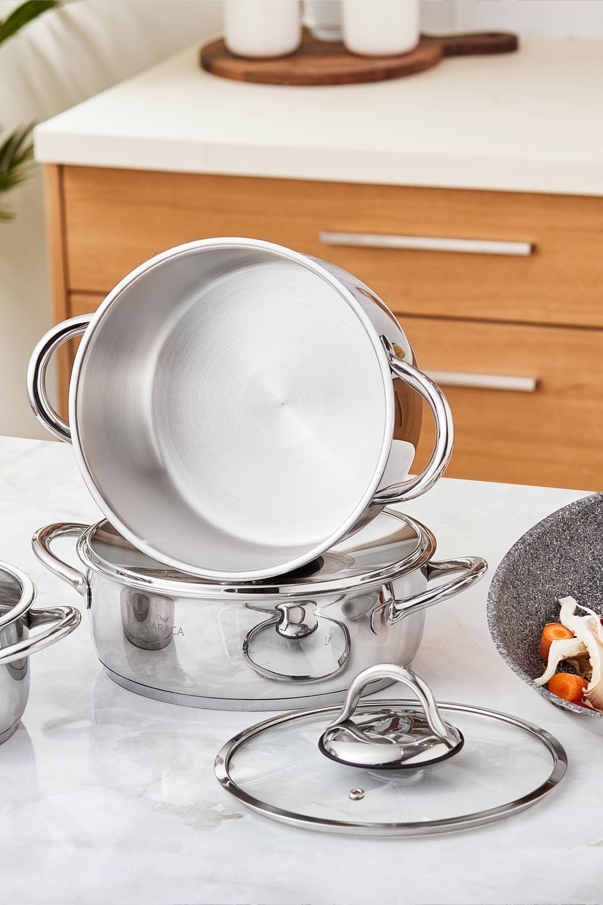 Karaca Cihangir 7 Piece Cookware Set