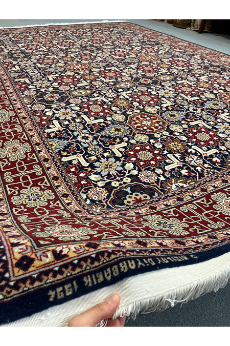 FT Halicilik Sumerbank Hereke Hand-Woven Rug 200x300 - 6 m2 Kafkas Design Saf Wool Antique Degerinde - MALLTURK