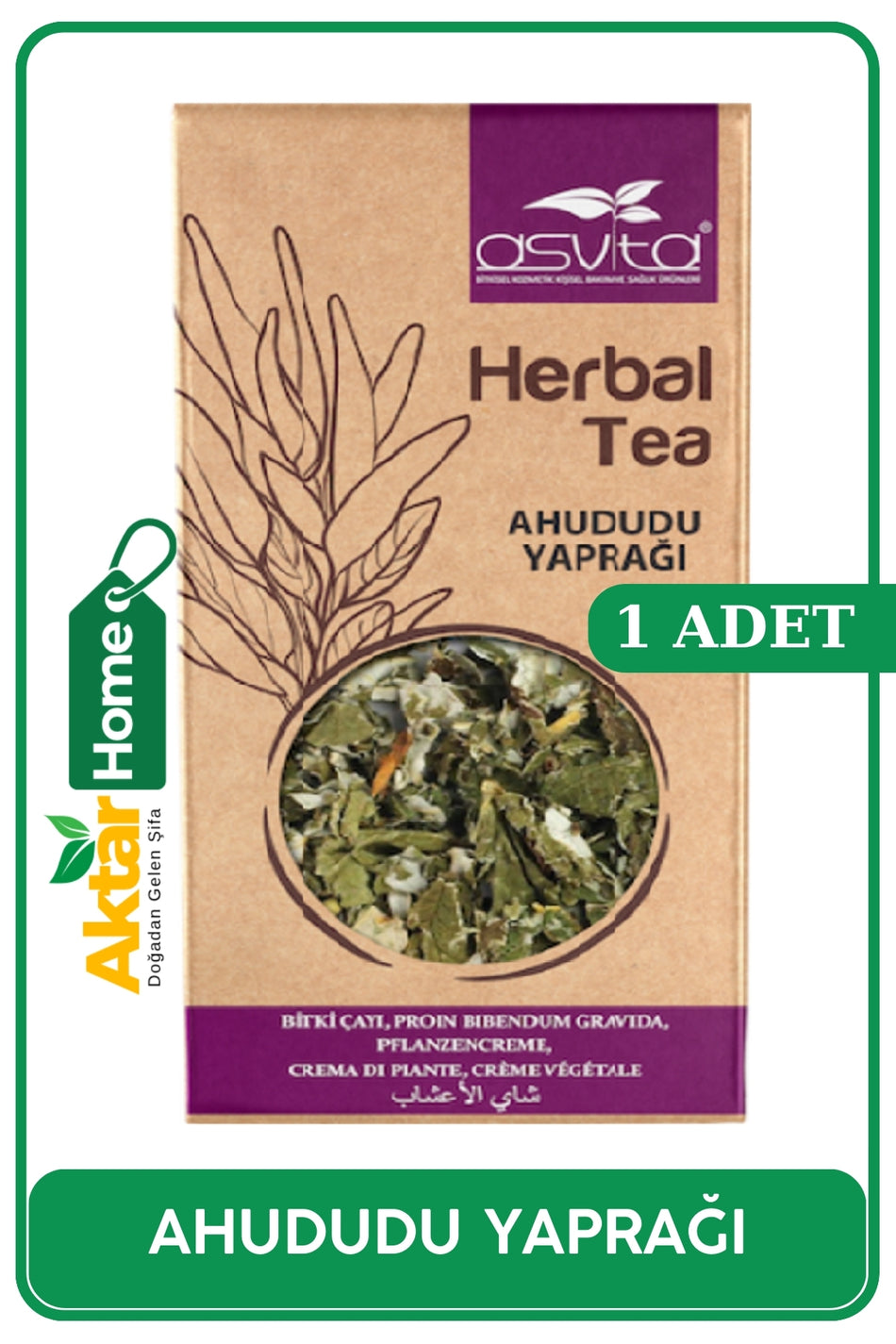 ASViTA Asvita Raspberry Leaves 50 gr