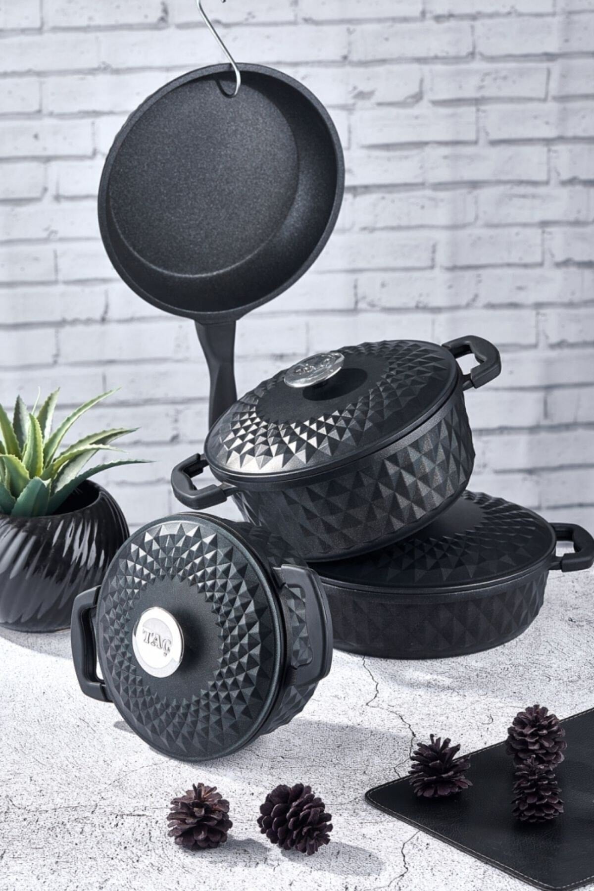 Tac Carabella 7 Piece Cast Cookware Set - MALLTURK