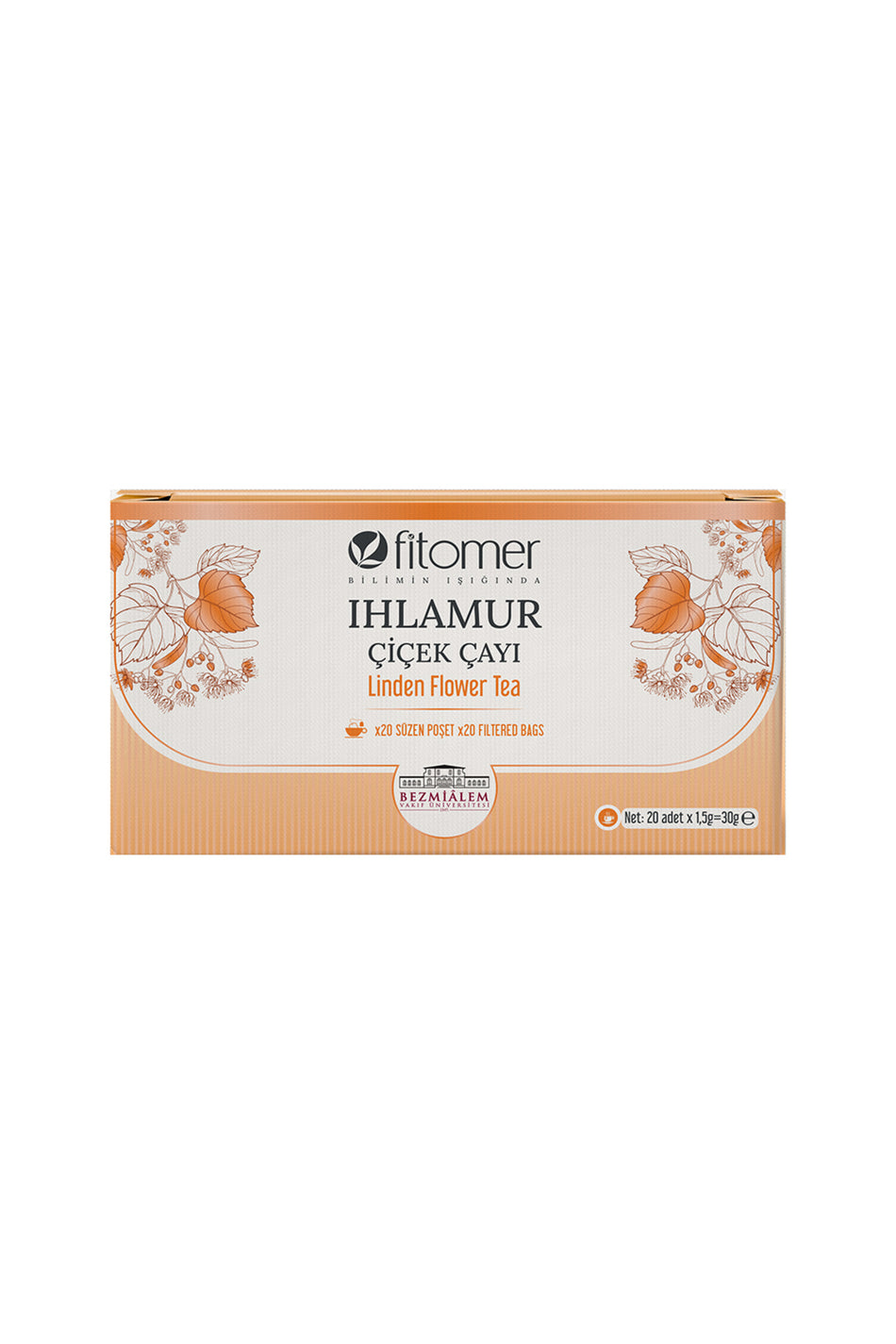 Fitomer Linden Flower Tea 1.5g, 20-Pack