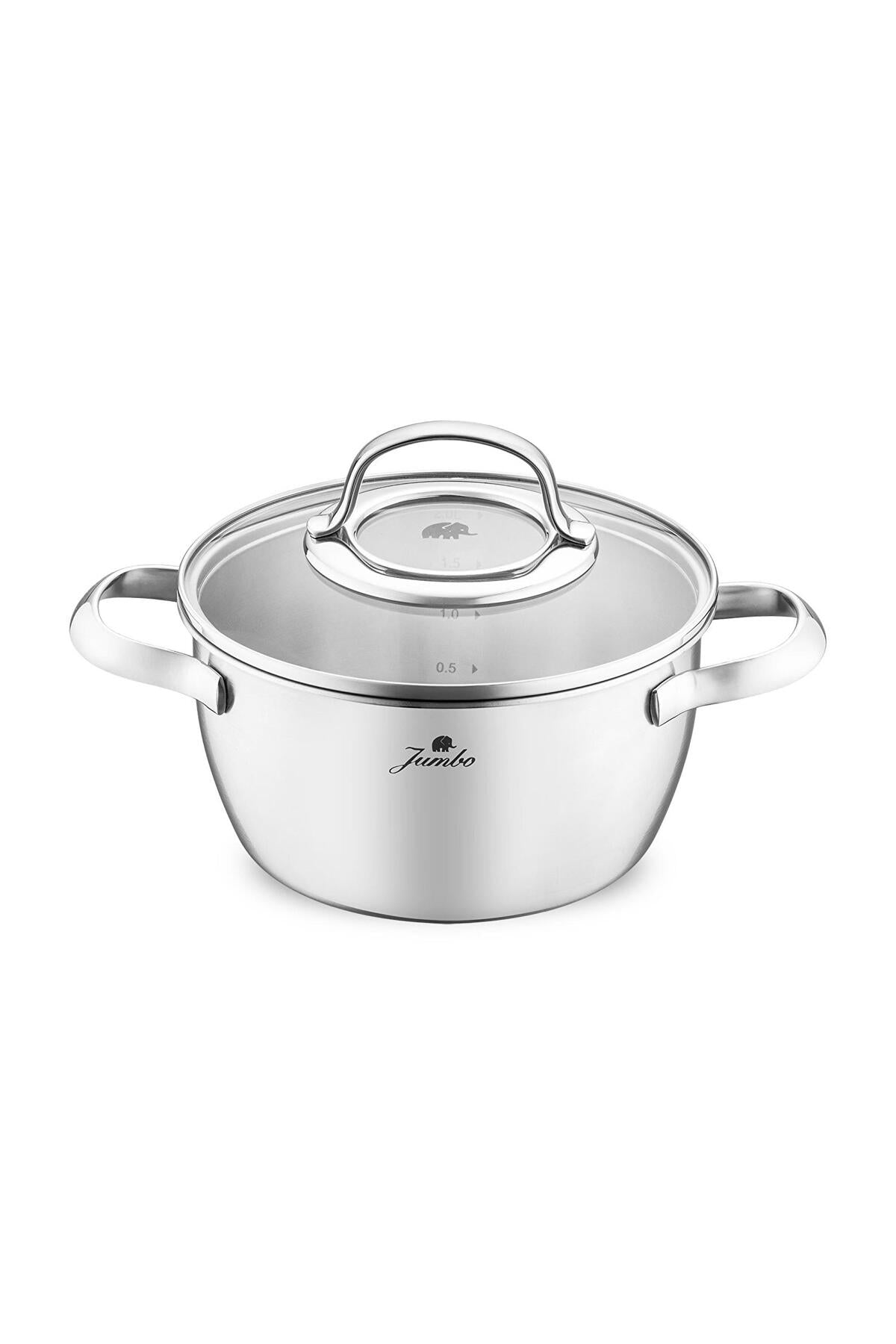 Jumbo Athena 3PLY 5 Piece Induction Compatible Cookware Set