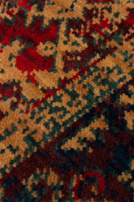 Nesem Rug Boutique EKOHALI Kadim KDM 09 Red Vintage Anatolian Motifs Featuring New Zellanda Wool with Produced Handcrafted - MALLTURK