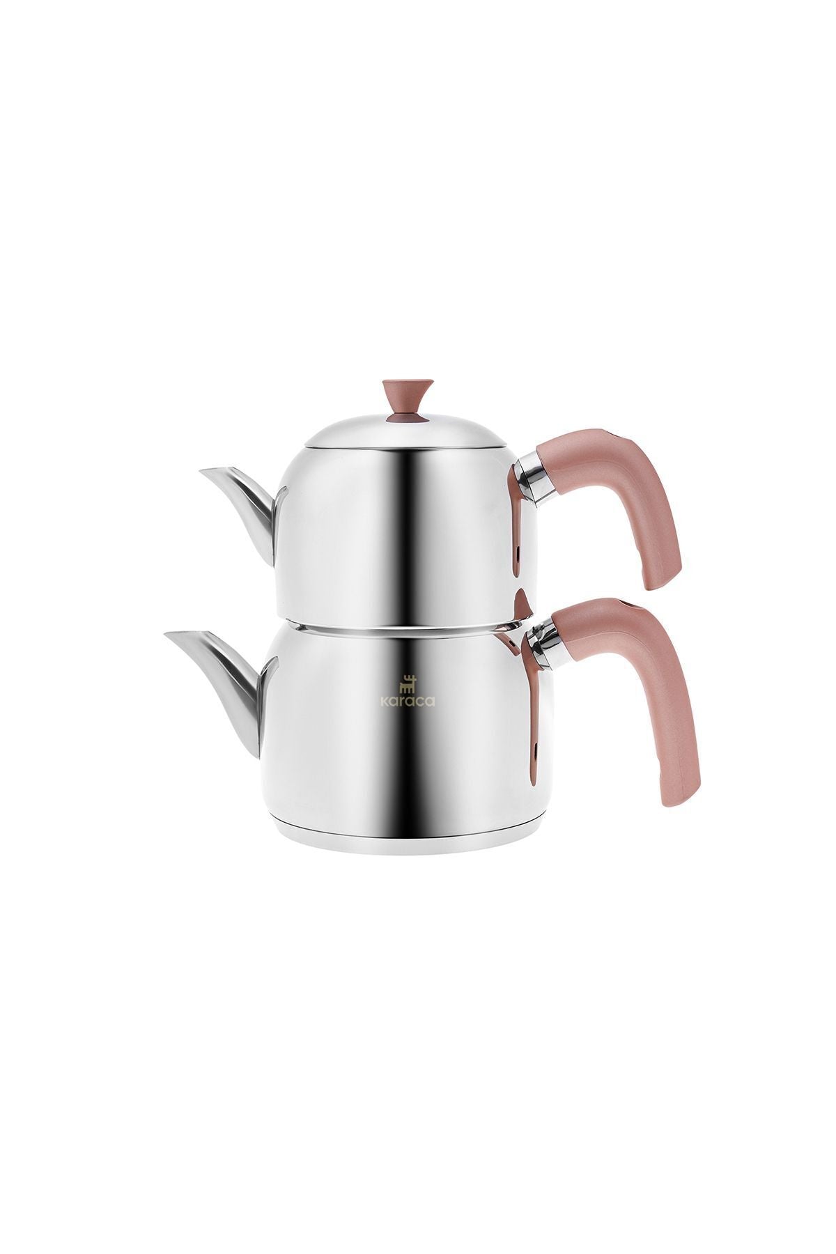 Karaca Alder induction Base Midi Teapot Set Rose - MALLTURK