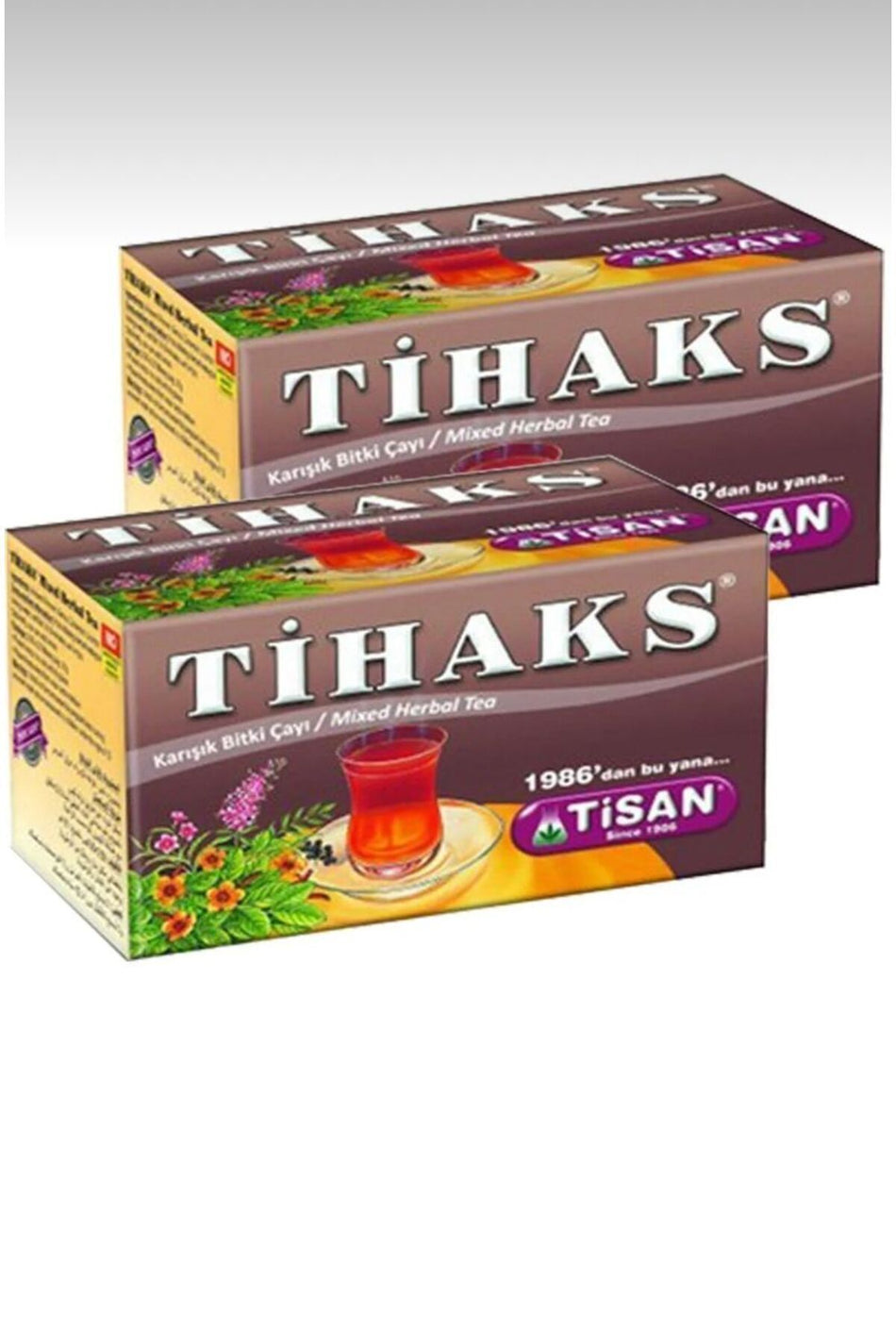 Tisan Tihaks tea, 20 filter bags, 2 packs.