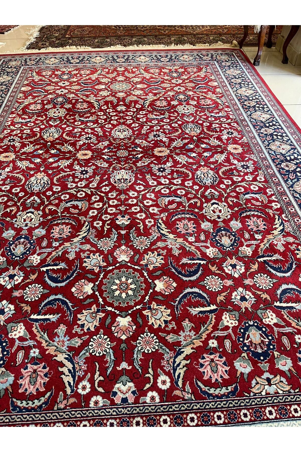 RD RAMAZAN DAG Hand Rug Art Hand-Woven Hereke Rug Signed Premium Quality 300x200 - MALLTURK