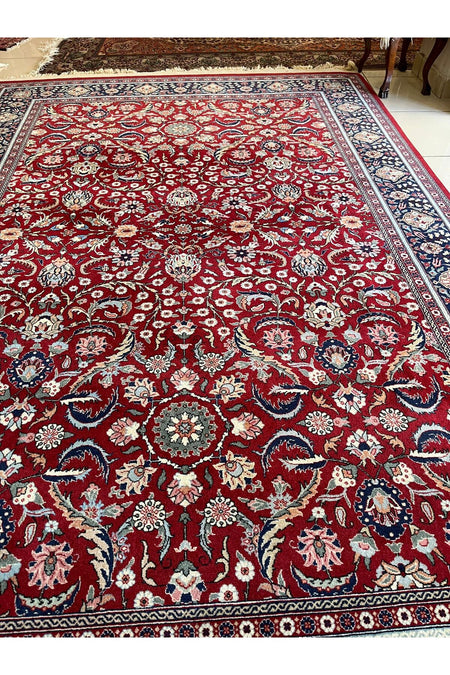 RD RAMAZAN DAG Hand Rug Art Hand-Woven Hereke Rug Signed Premium Quality 300x200 - MALLTURK