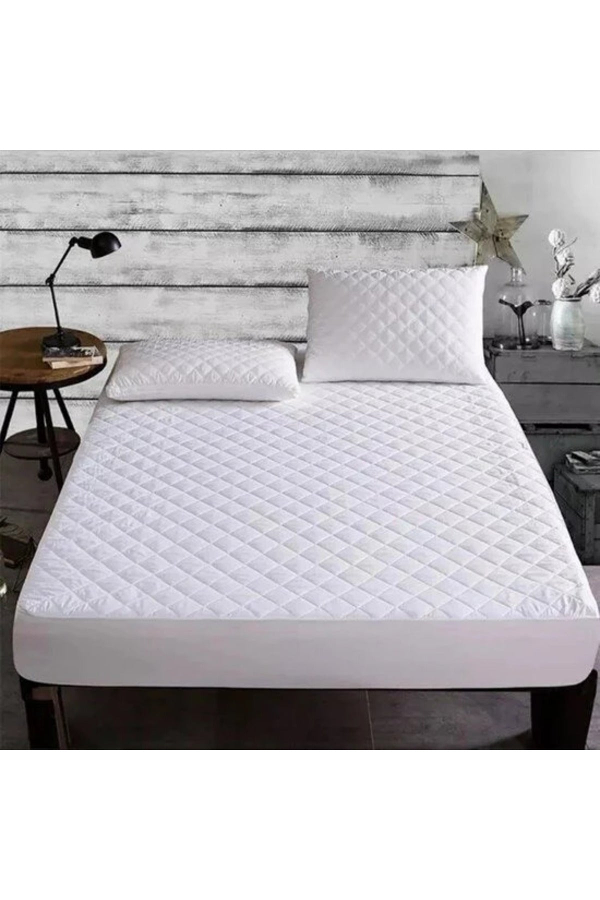 ETE HOMETEX ETEHOMETEX Waterproof Quilted Fitted Mattress Protector - MALLTURK