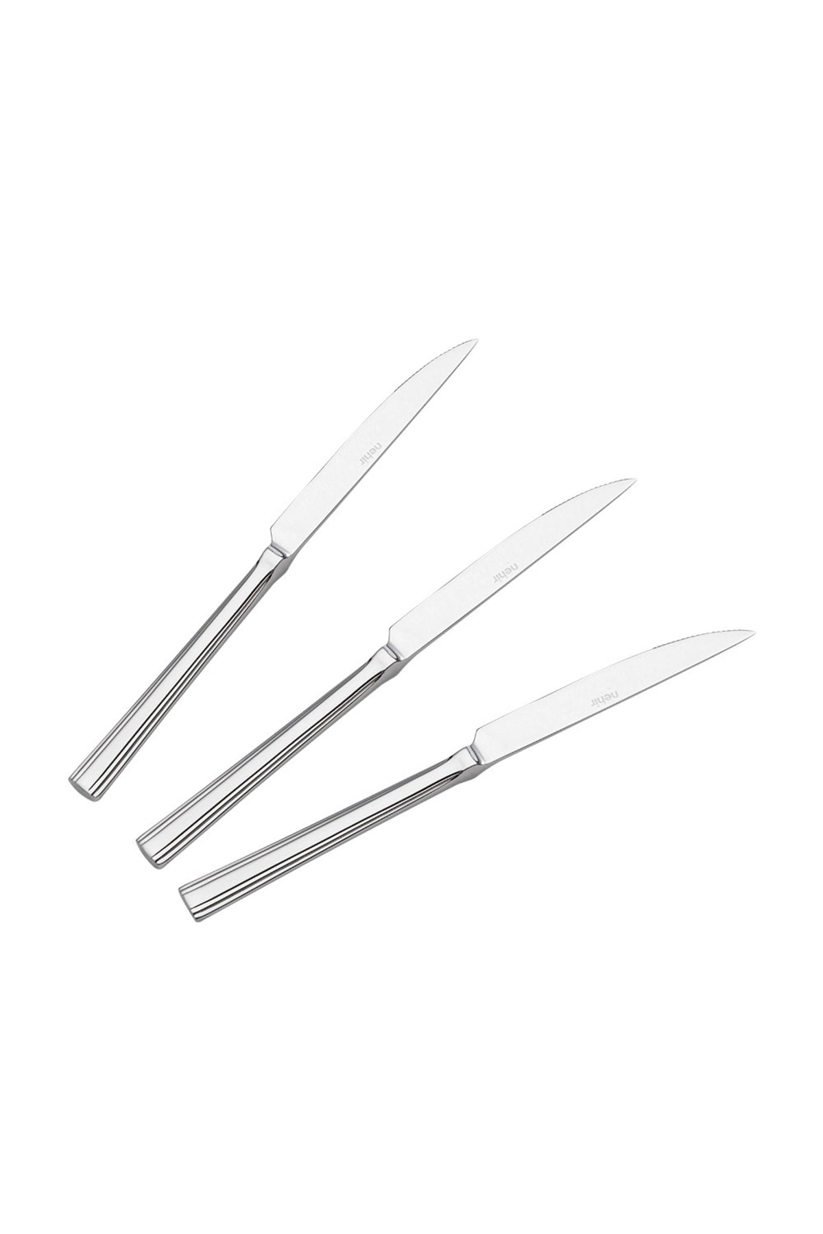 Nehir katre Plain 6li Dessert Knife - MALLTURK