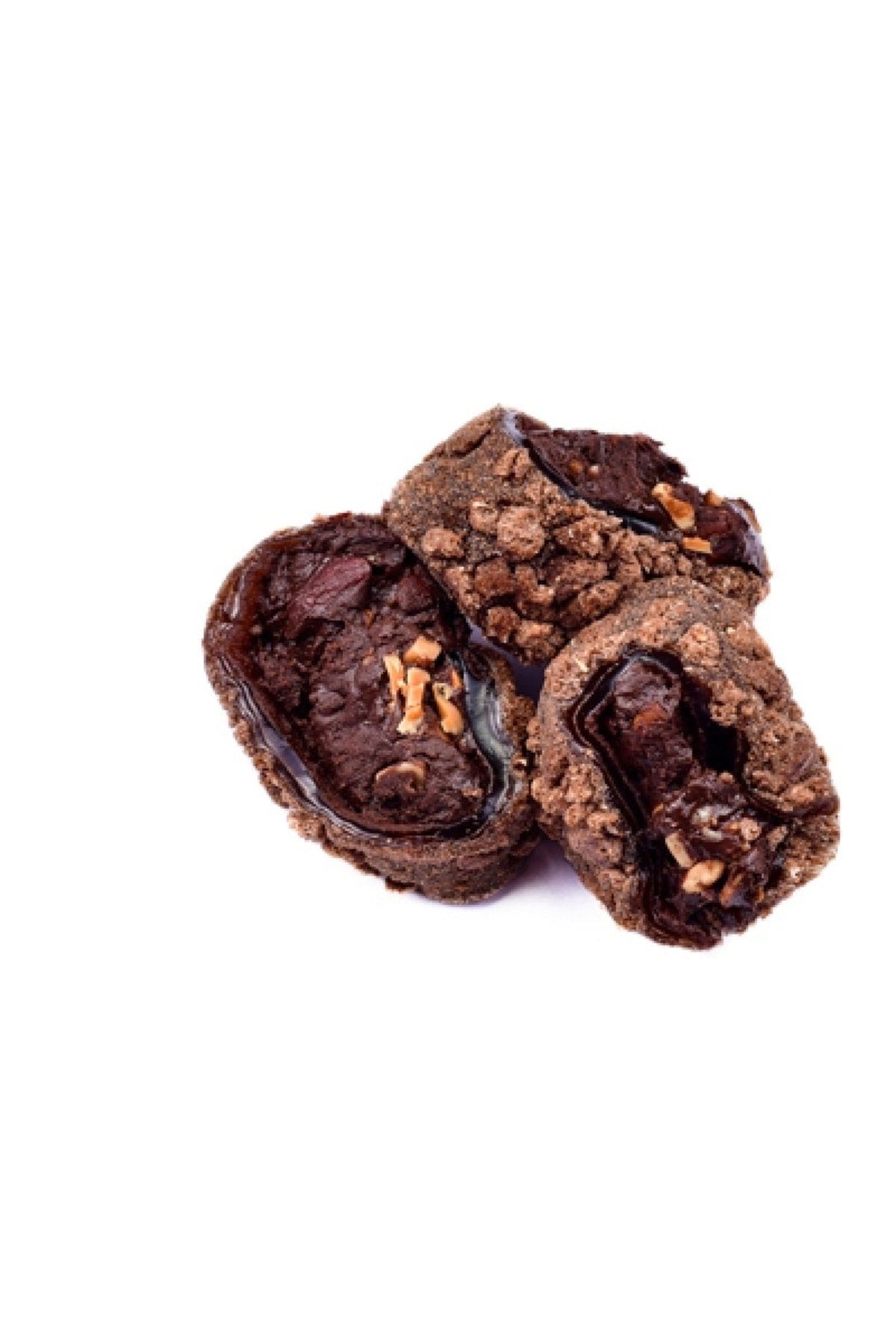 Sekerci caferzade Chocolate Almond browni Rolled Turkish Delight 1 kg - MALLTURK