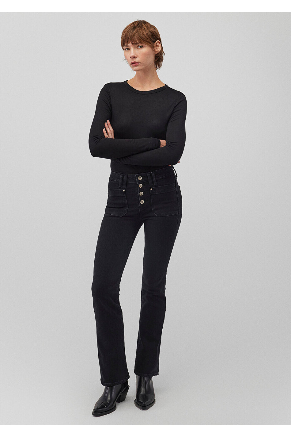 Mavi Sierra Gold Premium Grey Jeans 1010578-89124 - MALLTURK