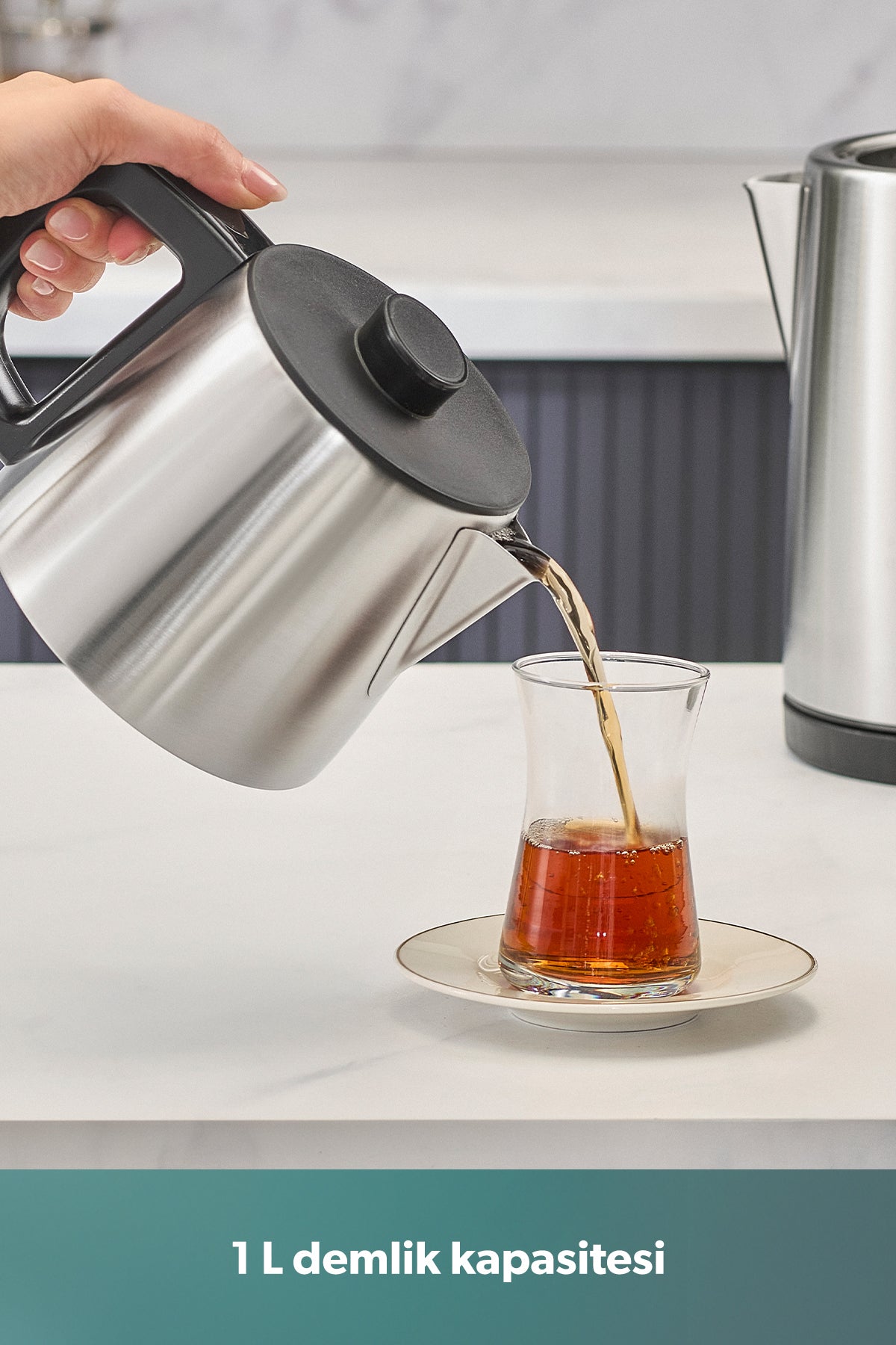 HOMEND Royaltea 1728h Tea Maker Stainless Steel - MALLTURK