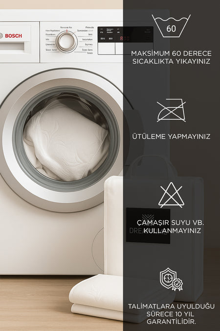 Dream Time Collagen Luxury Waterproof Mattress Protector - MALLTURK